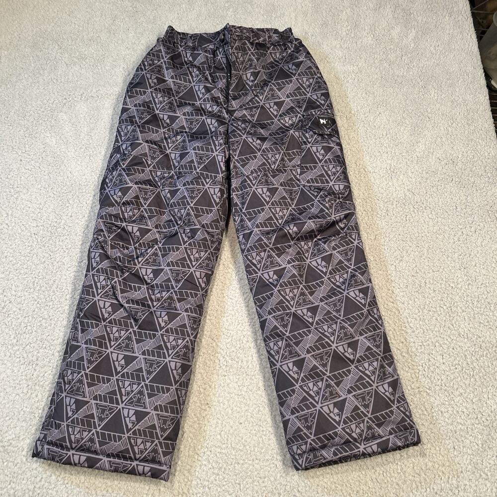 Mambo Women’s Ski Pants Size 8 Gray Insulated Snow Winter Pants